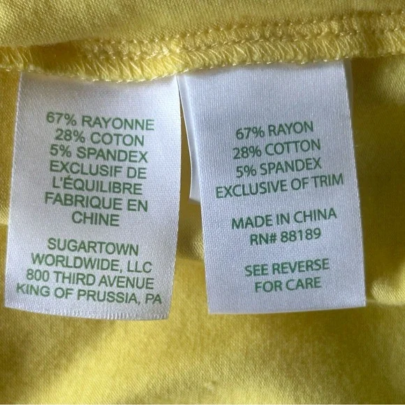 Lilly Pulitzer Dawn halter top Small pineapple juice yellow + white crochet lace - Picture 8 of 11